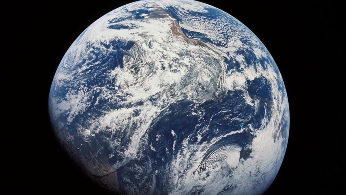 Imagen de la Tierra, tomada por la NASA durante la misión Apolo 8.