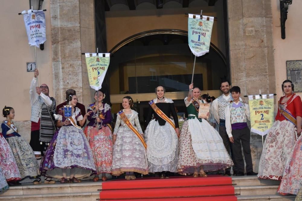 Entrega de premios en Paterna