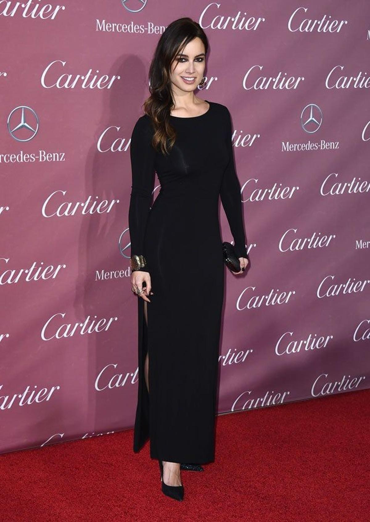 Berenice Marlohe en el photocall de los Premios Palm Springs