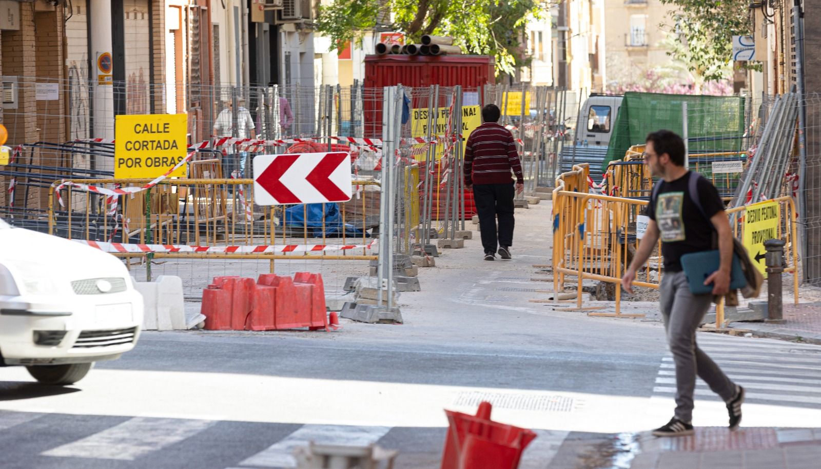 Obras en la zona centro de Alicante y su entorno, en marcha esta Semana Santa