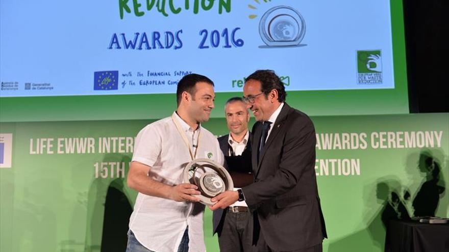 La localidad recibe el Premio Europeo de la Prevención de Residuos 2016