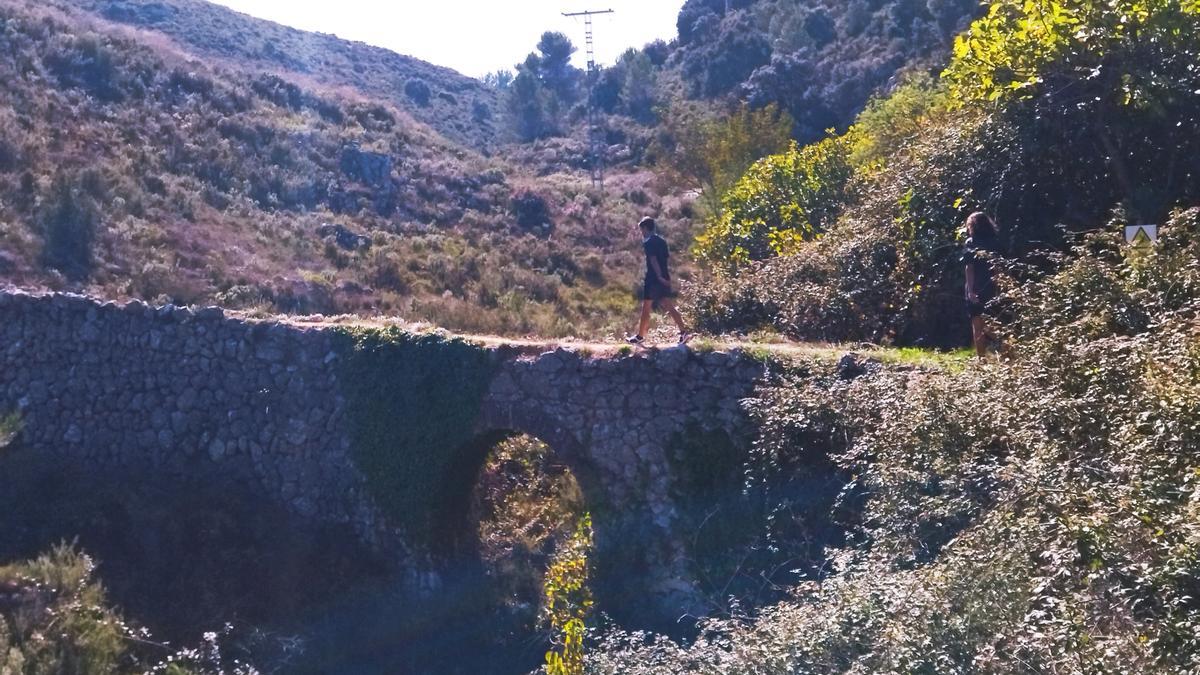 El precioso paisaje de la Vall d&#039;Alcalà