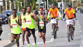 Marroquíes en busca del récord del Medio Maratón de Elche