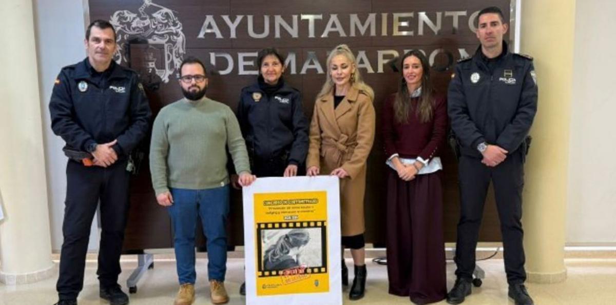 Acto de presentación del concurso de cortometrajes.