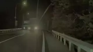 Investigado el conductor de un camión por un adelantamiento ilegal en Montanuy (Huesca) que pudo acabar en tragedia