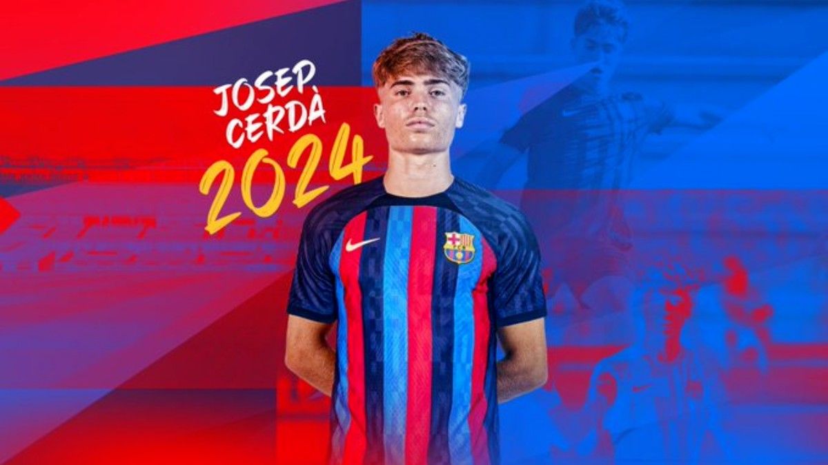 Josep Cerdà, nuevo integrante del Barça Atlétic