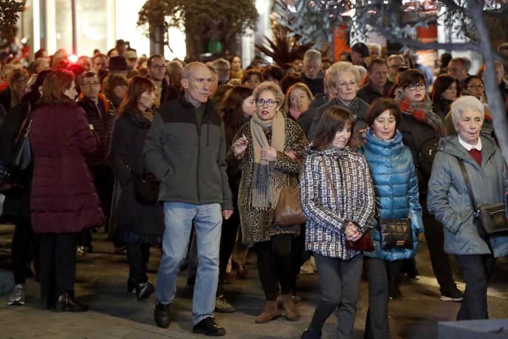 Miles de personas volvieron a echarse a las calles de Vigo por la sanidad pública