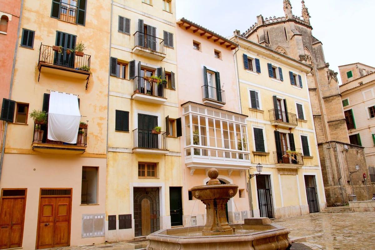 Plaza de Sant Jeroni, Palma de Mallorca, judío