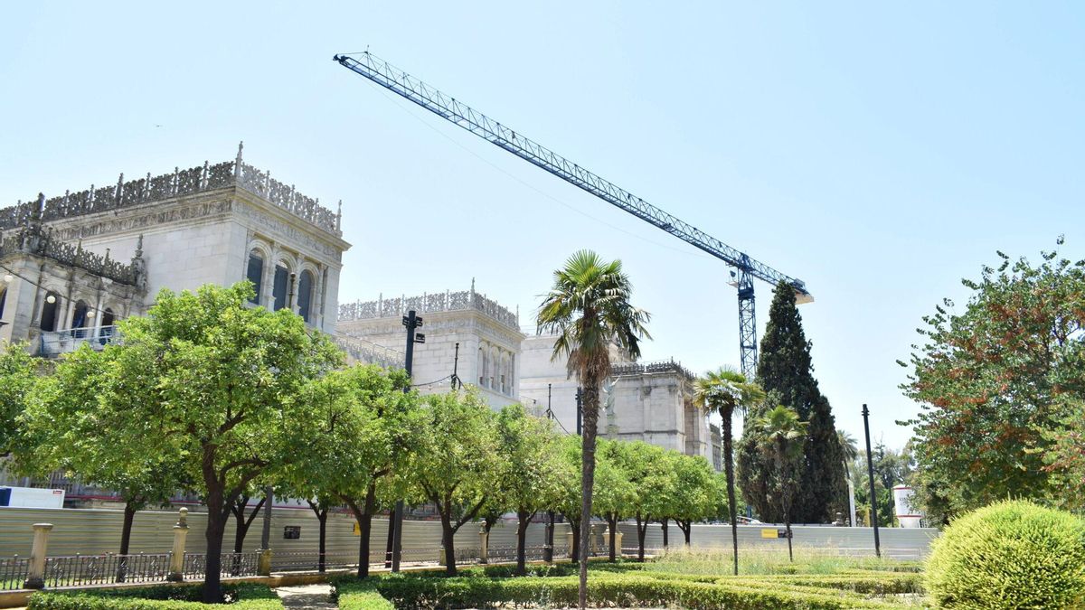 Obras en el Museo Arqueológico de Sevilla