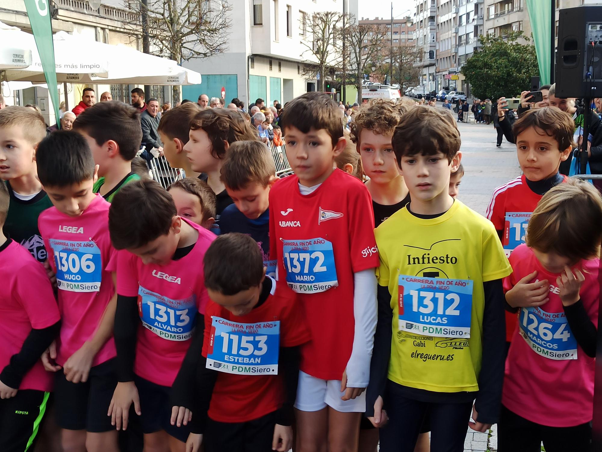 Casi 1.500 participantes disputan la carrera de Fin de Año de Pola de Siero