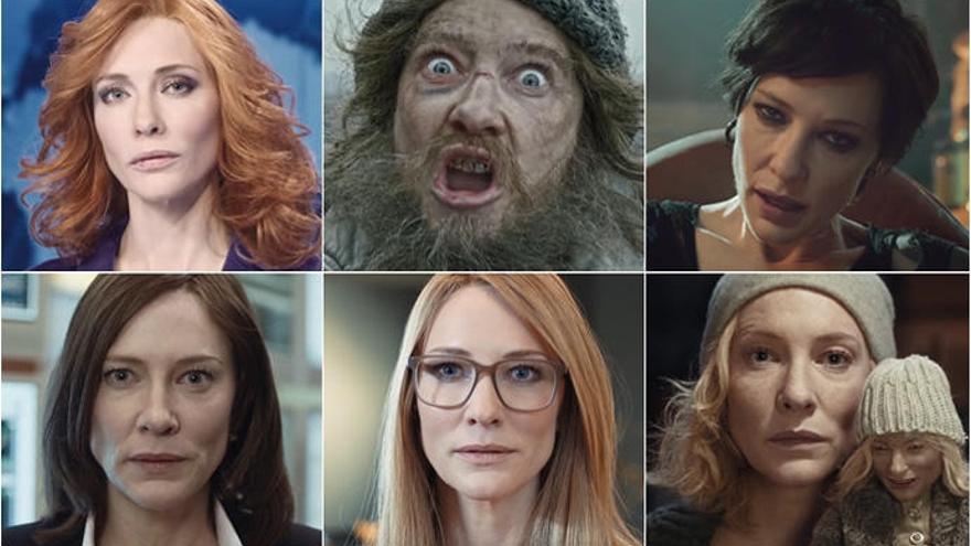 Varios de los personajes de Cate Blanchett en &#039;Manifiesto&#039;.