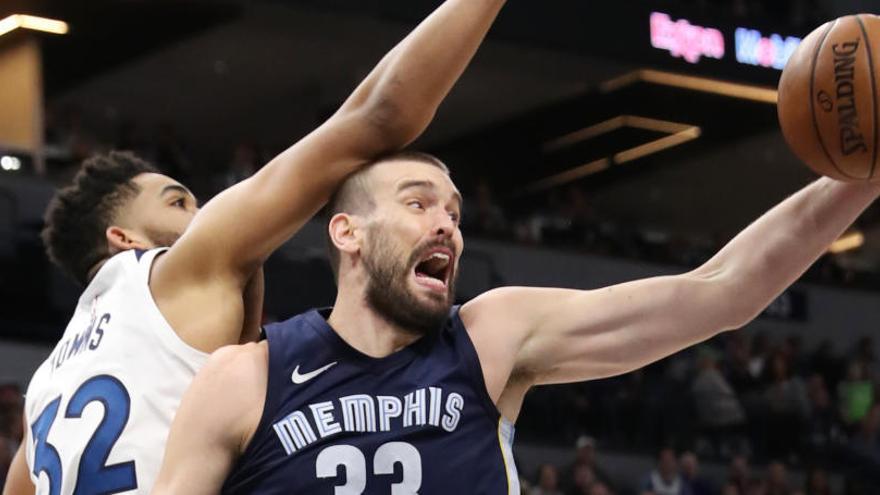 Marc Gasol tumba a los Wolves con un &#039;doble-doble&#039;