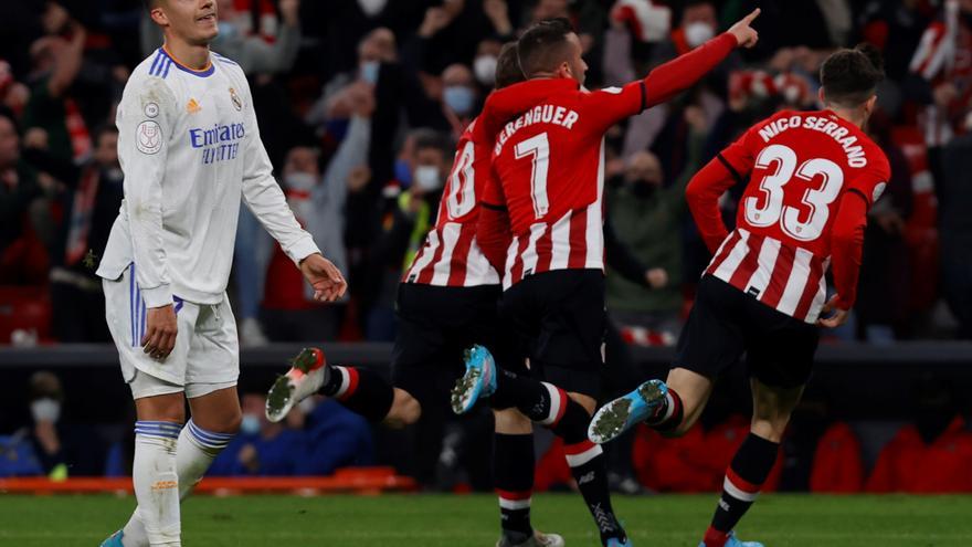 Un zarpazo de Berenguer elimina al Real Madrid