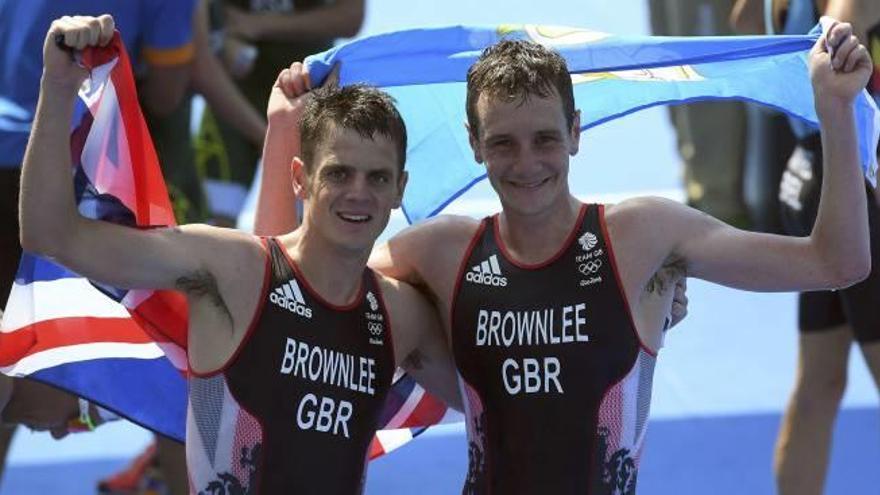 Doblete olímpico en triatlón para los hermanos Brownlee