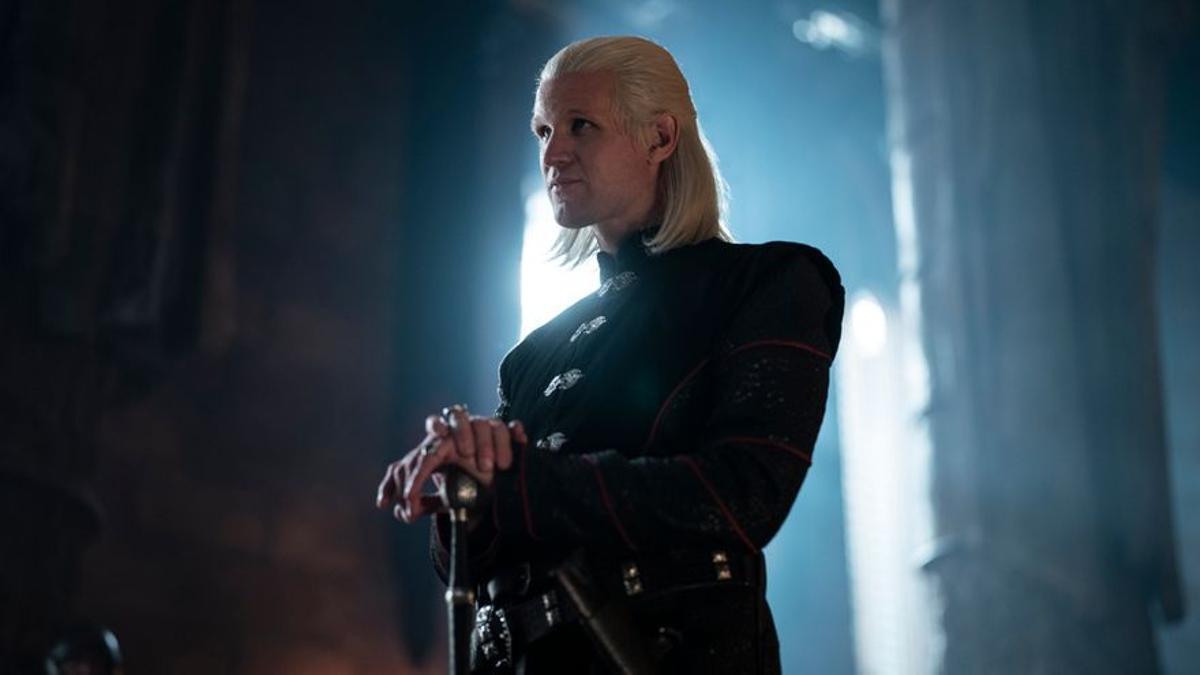 Matt Smith, en el papel del príncipe Daemon Targaryen en 'La Casa del Dragón'.