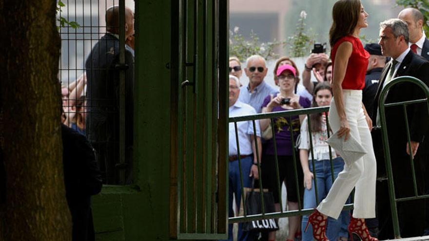 Doña Letizia, en Asturias