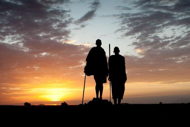 Amanecer en Kenia