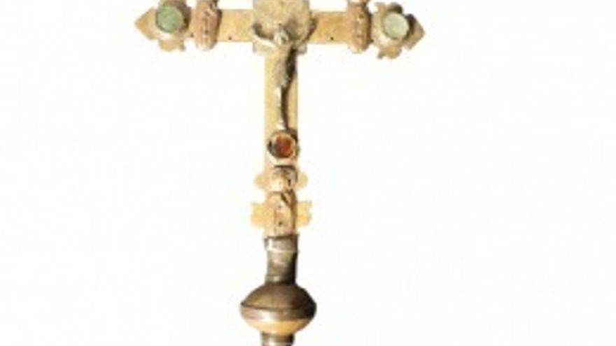 El Museo Diocesano de Barbastro-Monzón expone como pieza destacada una cruz procesional protogótica