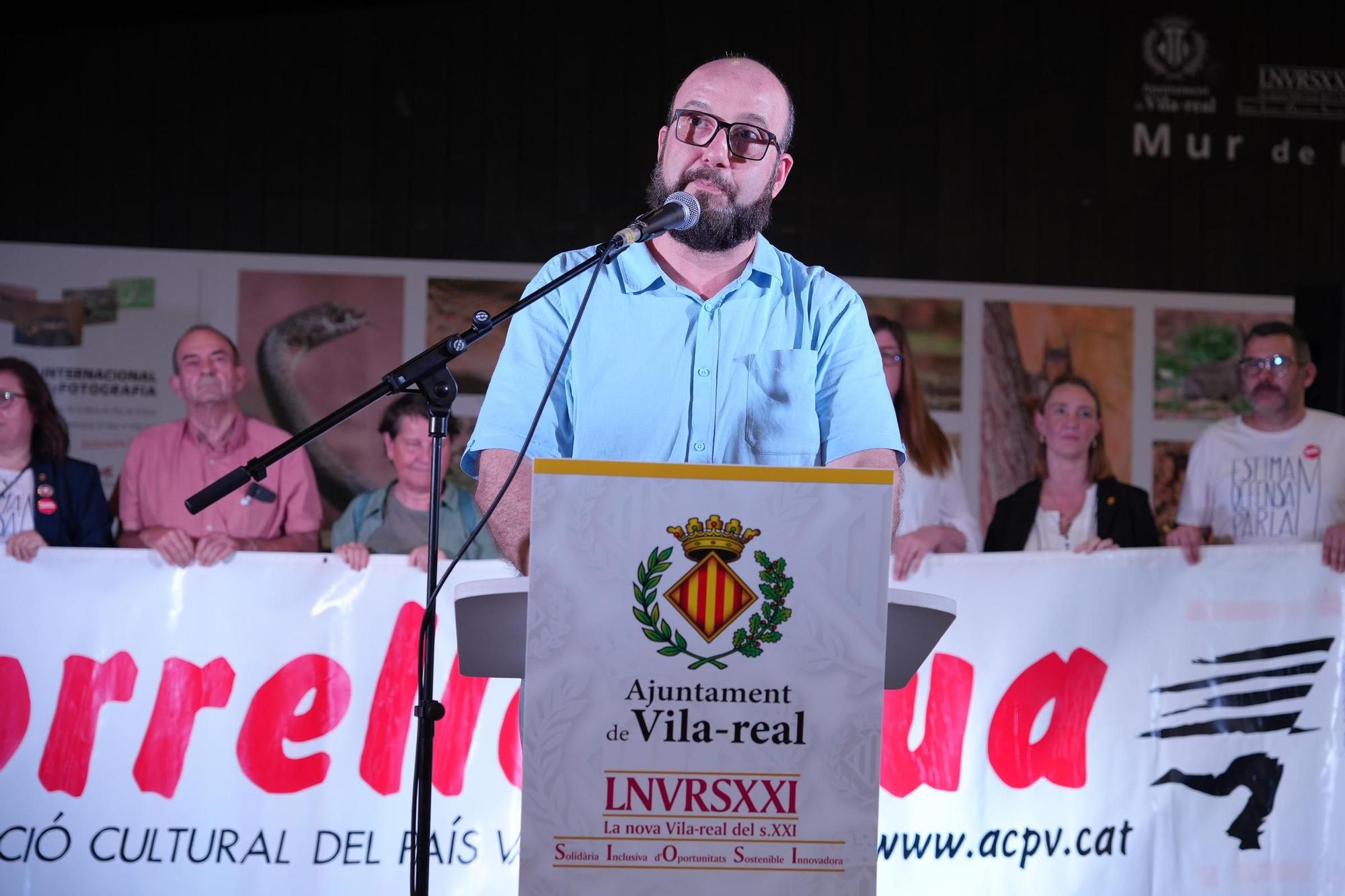 Fotos del Correllengua cívic a Vila-real