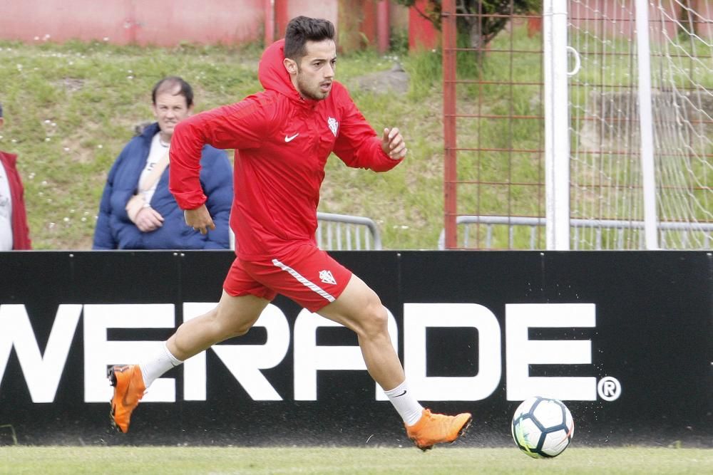 Entrenamiento del Sporting