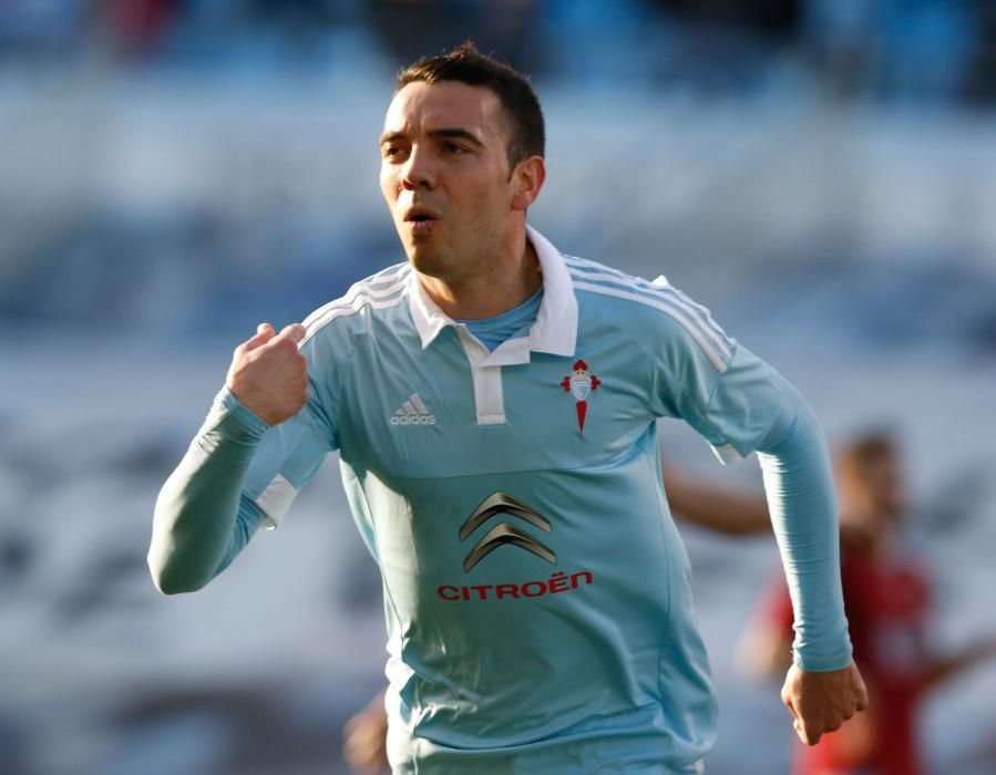 La trayectoria de Iago Aspas en el Celta