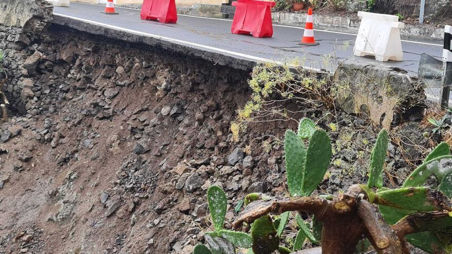 Estas son las carreteras de Gran Canaria que continúan cortadas por &#039;Hermine&#039;