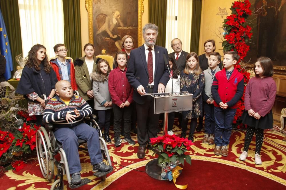 Brindis navideño de los alcaldes asturianos