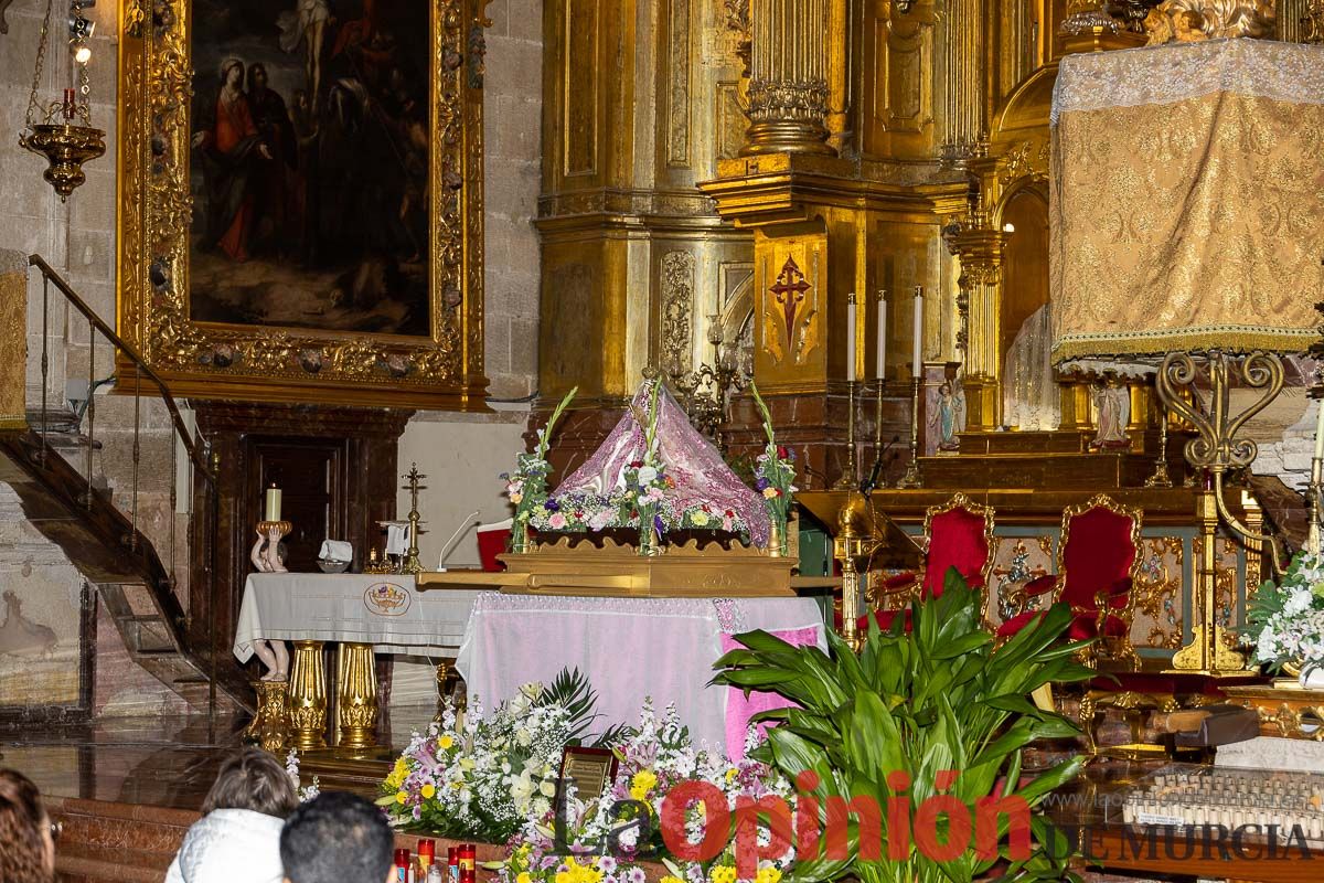 La comunidad ecuatoriana en Caravaca celebra la Virgen de ‘El Quinche’