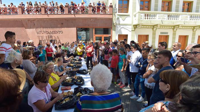 Feria de la papa en Tejeda