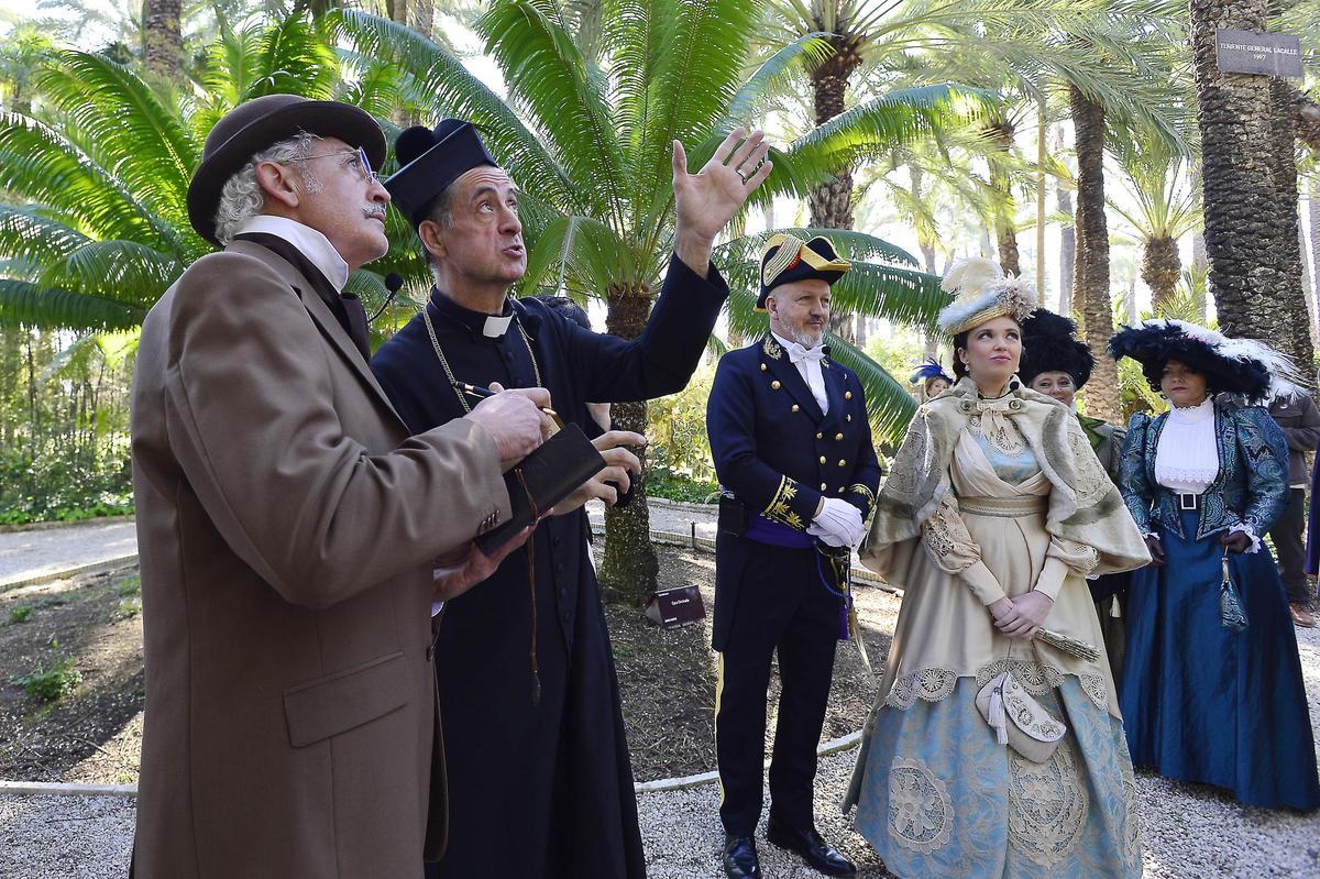 Recreación historica de la visita de la Emperatriz Sisi al Huerto del Cura