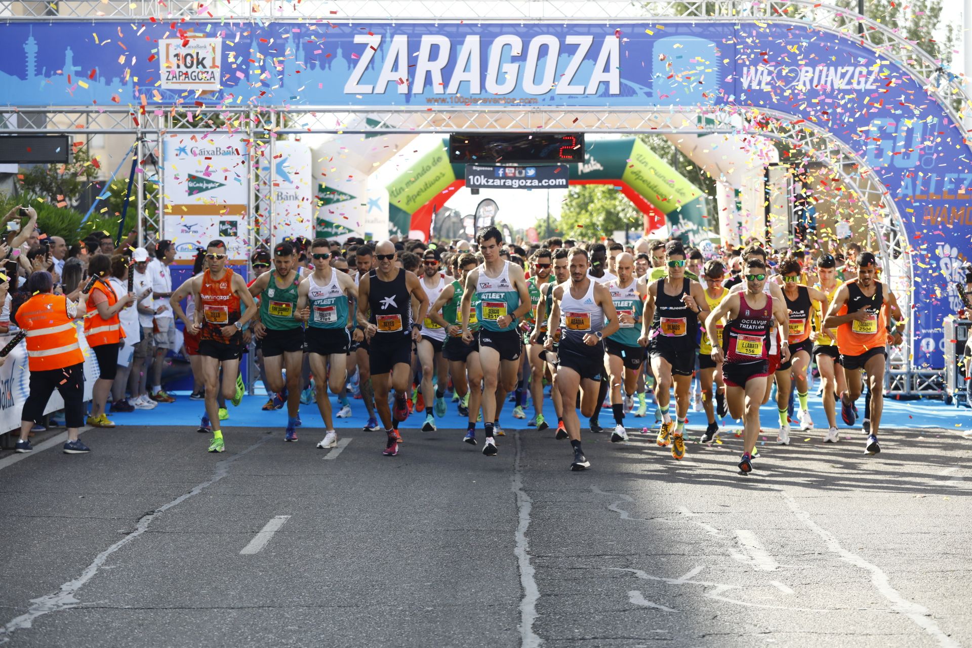 EN IMÁGENES | Búscate en la galería de la 10K de Zaragoza