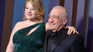 Martin Scorsese y su hija Francesca Scorsese