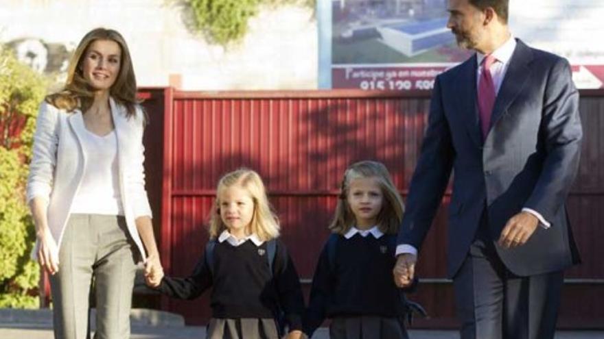 Doña Leonor y Doña Sofía vuelven a clase