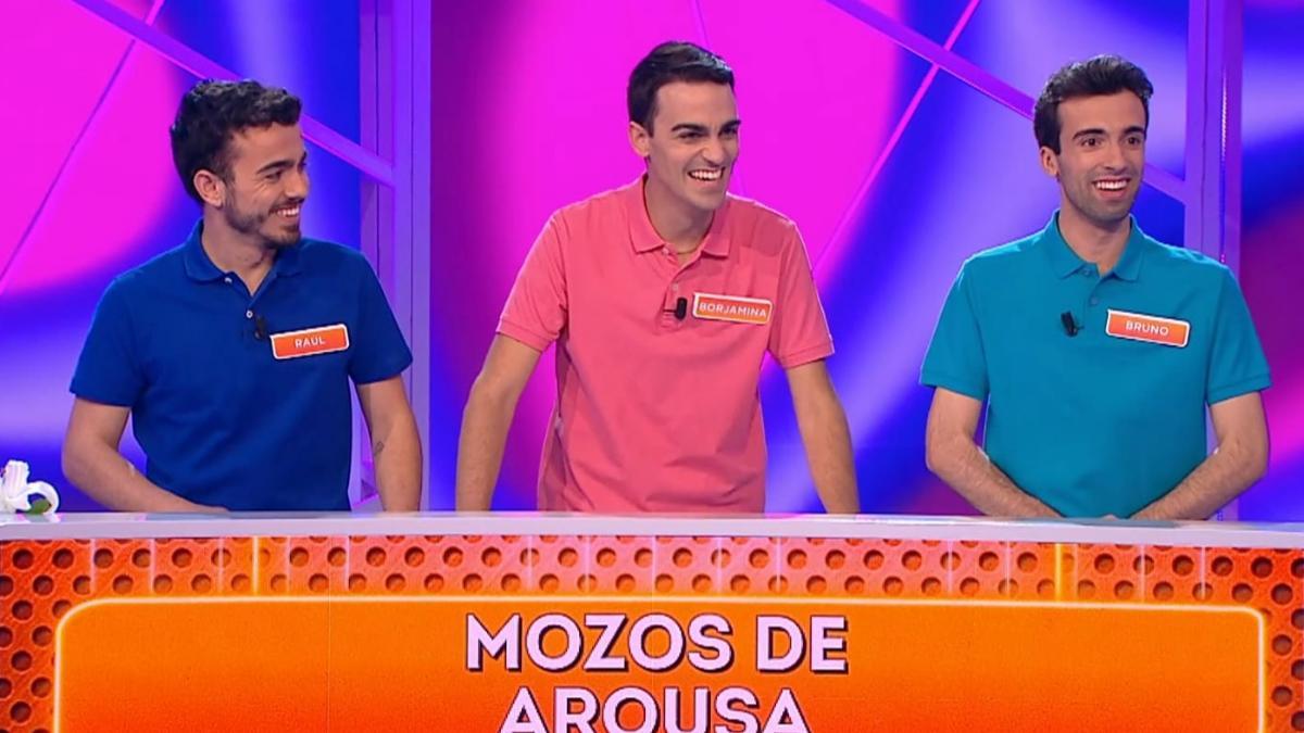 Raúl, Borjamina y Bruno se ríen a carcajadas tras el ofrecimiento de Ion Aramendi.