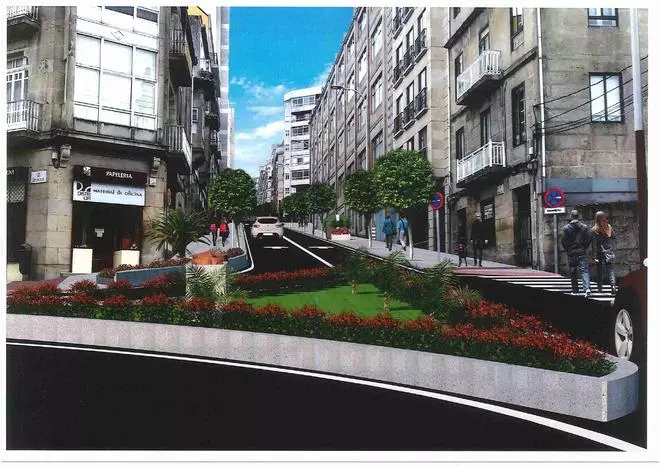 Desaparece uno de los giros más habituales de la calle Ecuador de Vigo
