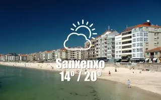 El tiempo en Sanxenxo: previsión meteorológica para hoy, sábado 11 de mayo