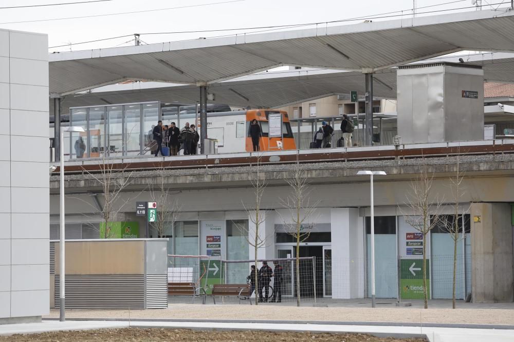 Inauguració de les obres del parc Central