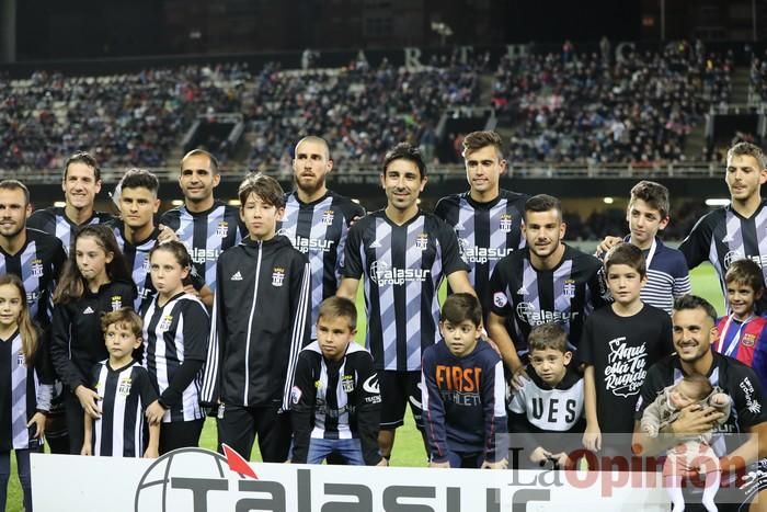 Encuentro entre el FC Cartagena y el FC Barcelona