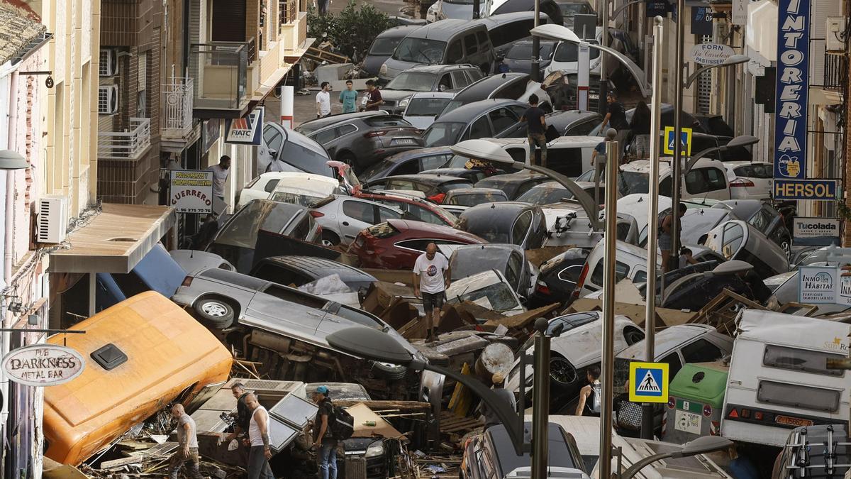 Los momentos más impactantes de la DANA en Valencia