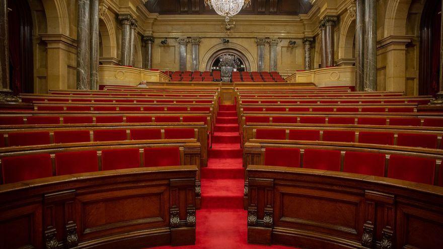 Hemiciclo del Parlament de Catalula.