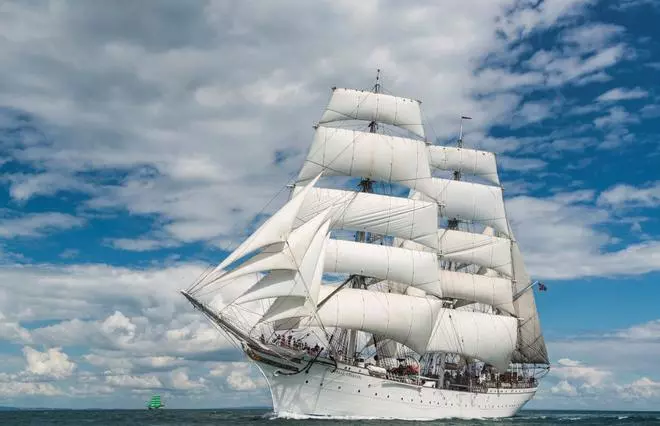 Un velero noruego de 1914 recalará el sábado en A Coruña en una expedición que lo llevará a dar la vuelta al mundo