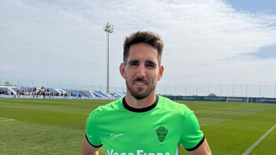 Pedro Bigas, capitán del Elche: 