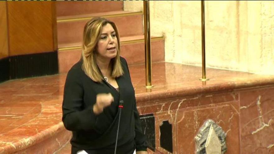 Susana Díaz: "Nunca voy a permitir entregar mi organización a precio de saldo"