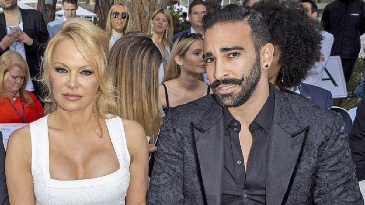 Pamela Anderson carga contra Adil Rami a quién acusa de psicópata