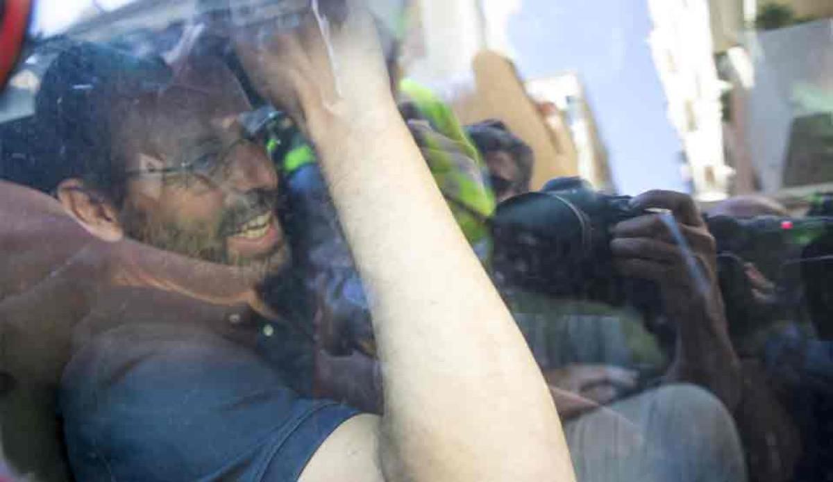 Sandro Rosell declaró ante la Guardia Civil