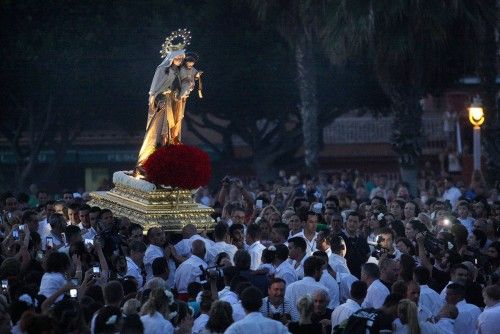 Procesión de la Virgen del Carmen en el Palo.