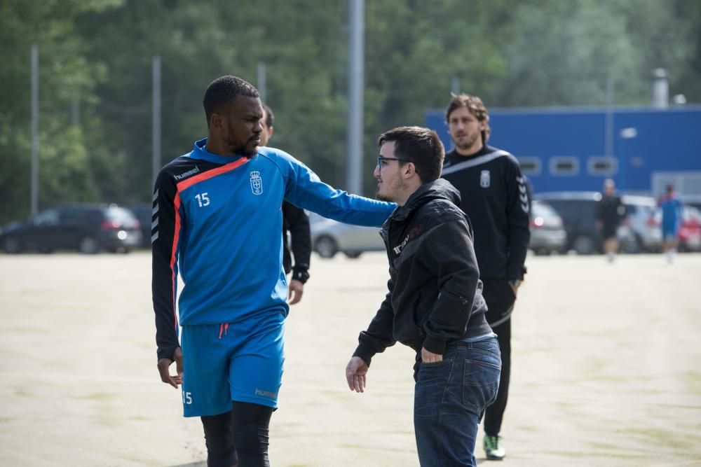 Entrenamiento del Real Oviedo