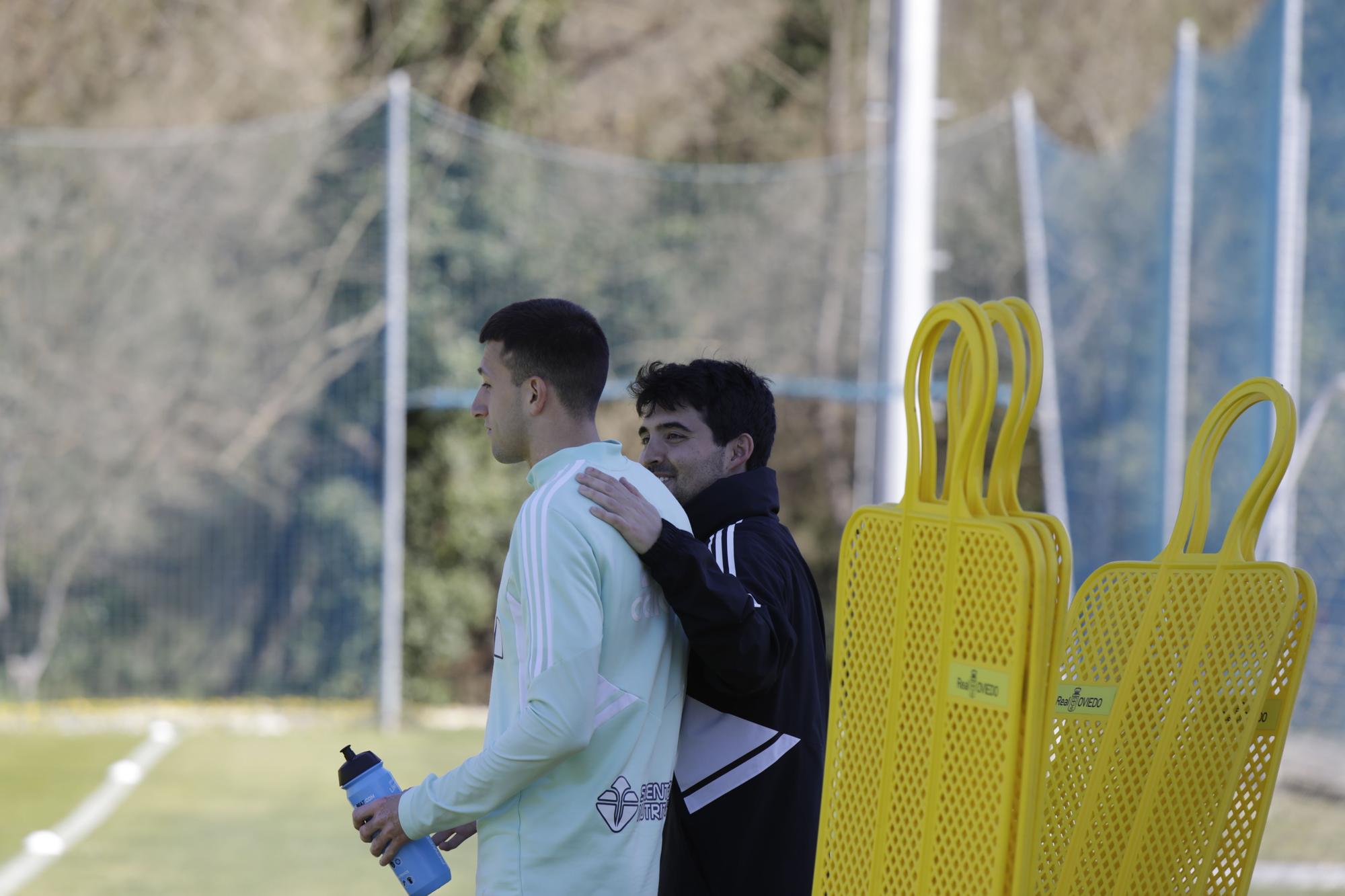 EN IMÁGENES: el entrenamiento del Oviedo