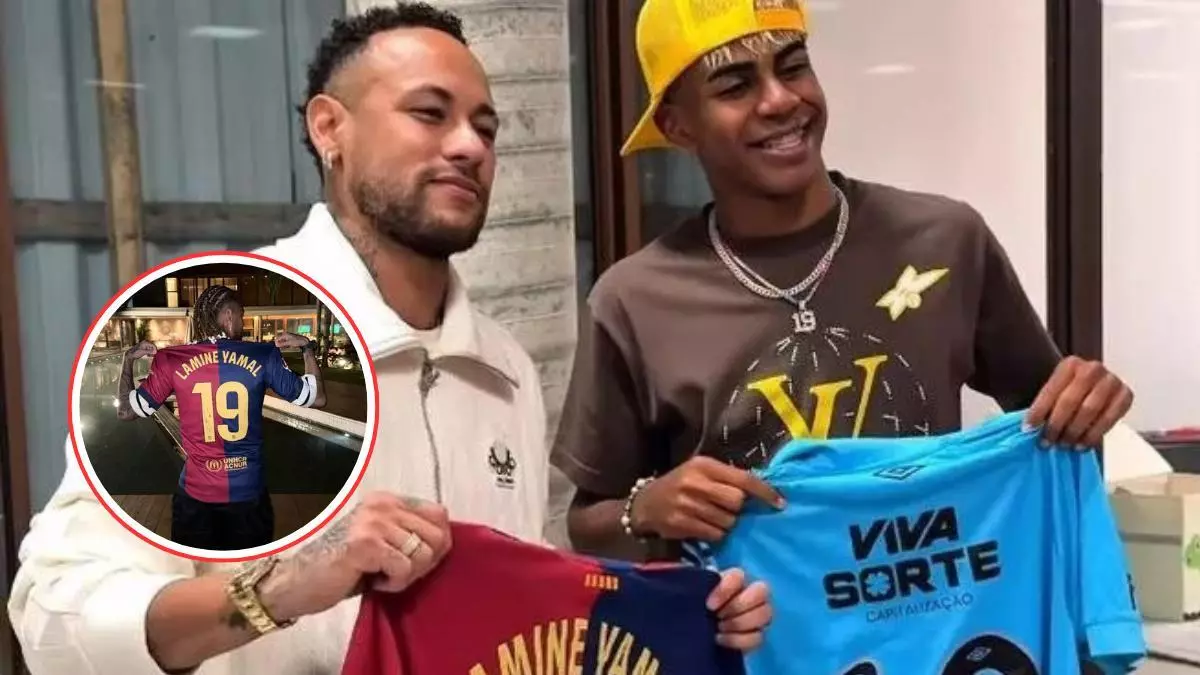 Lamine Yamal sentencia la polmica desde Brasil junto a Neymar: "?Soltero y feliz!"
