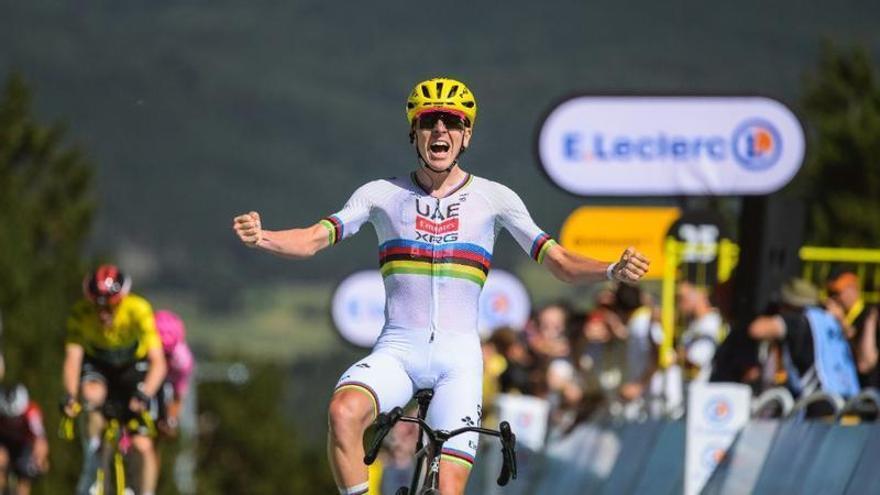 Pogacar pren el comandament en el comiat del Tour de Catalunya